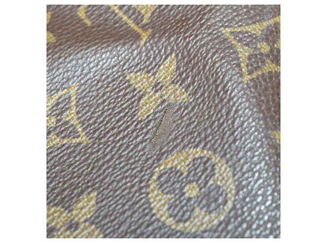 LOUIS VUITTON Monogram Keepall Bandouliere 55 Borsa Boston M41414 LV Auth 183970 Monogramma - vista 9