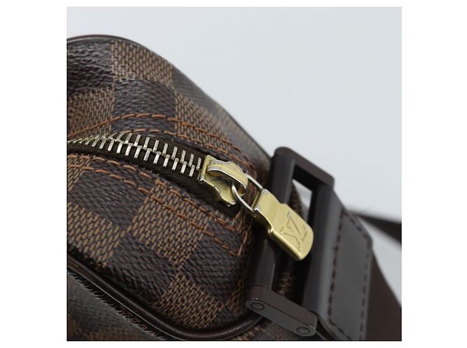 LOUIS VUITTON Borsa a Spalla Olaf PM Damier Ebene N41442 LV Auth ka4840 - vista 10