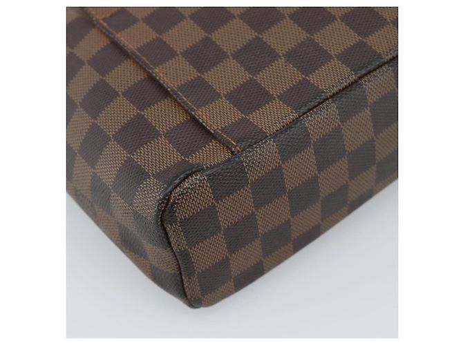 LOUIS VUITTON Borsa a Spalla Olaf PM Damier Ebene N41442 LV Auth ka4840 - vista 14