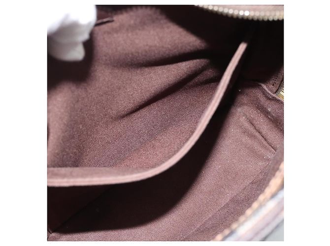 LOUIS VUITTON Borsa a Spalla Olaf PM Damier Ebene N41442 LV Auth ka4840 - vista 20