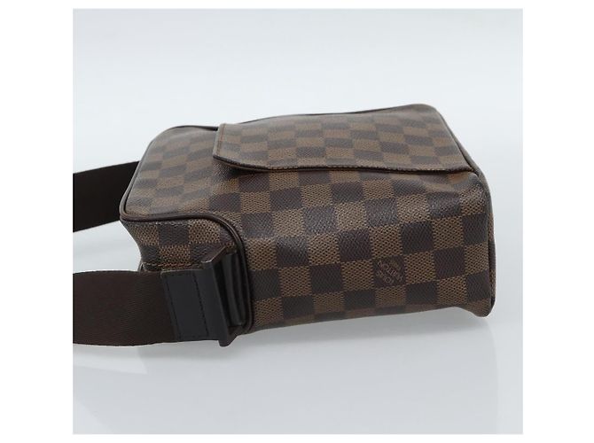 LOUIS VUITTON Borsa a Spalla Olaf PM Damier Ebene N41442 LV Auth ka4840 - vista 3