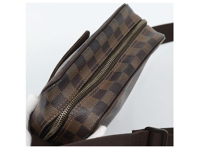 LOUIS VUITTON Borsa a Spalla Olaf PM Damier Ebene N41442 LV Auth ka4840 - vista 6