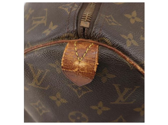 LOUIS VUITTON Monogram Keepall 50 Boston Bag M41426 LV Auth 183845 Monogramma - vista 10
