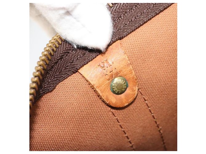 LOUIS VUITTON Monogram Keepall 50 Boston Bag M41426 LV Auth 183845 Monogramma - vista 12