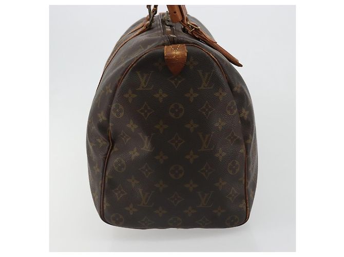 LOUIS VUITTON Monogram Keepall 50 Boston Bag M41426 LV Auth 183845 Monogramma - vista 3