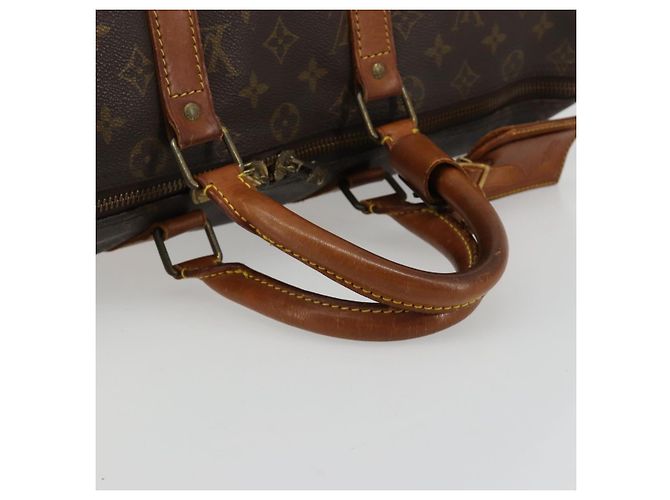 LOUIS VUITTON Monogram Keepall 50 Boston Bag M41426 LV Auth 183845 Monogramma - vista 7
