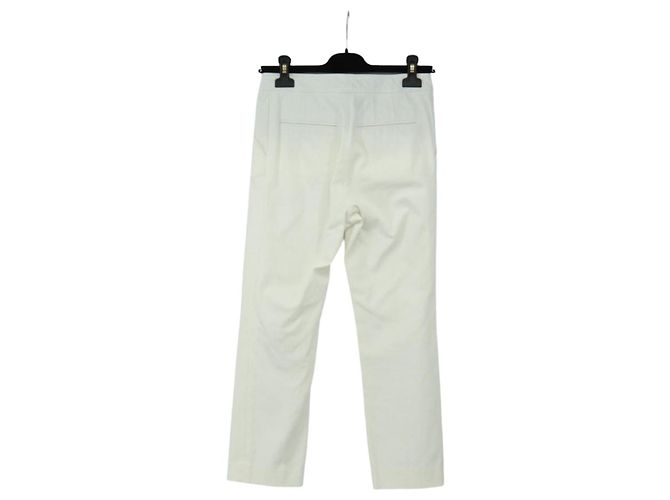 Pantalones LOUIS VUITTON Algodón Blanco LV Auth 179552M - vista 2
