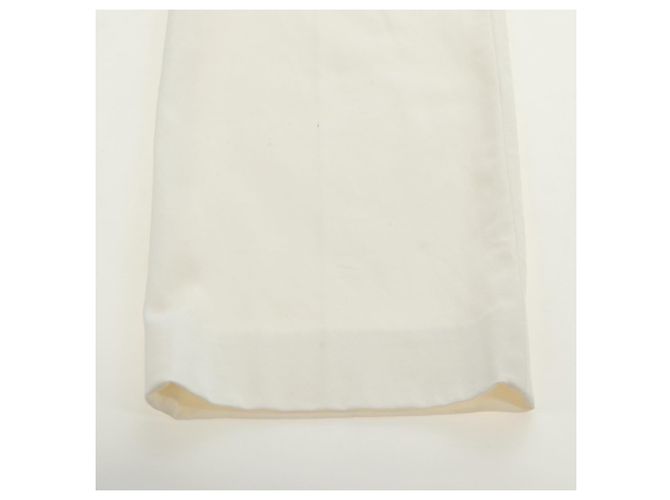 Pantalones LOUIS VUITTON Algodón Blanco LV Auth 179552M - vista 6