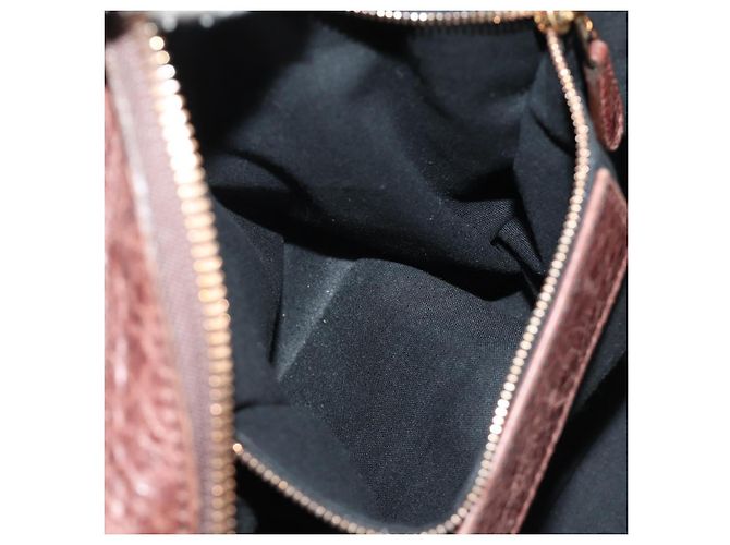 BALENCIAGA Borsa Giant Part-Time in pelle 2way Marrone Oro 173082 Auth 185300SM - vista 28