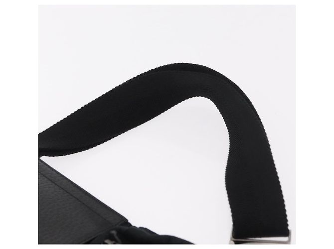 Marsupio GUCCI GG Canvas Nero Argento 28566 Auth 185976 - vista 8