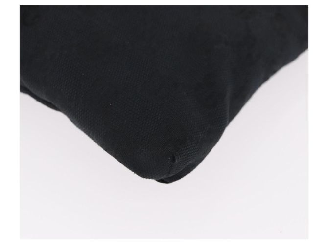 Marsupio GUCCI GG Canvas Nero Argento 28566 Auth 185976 - vista 9