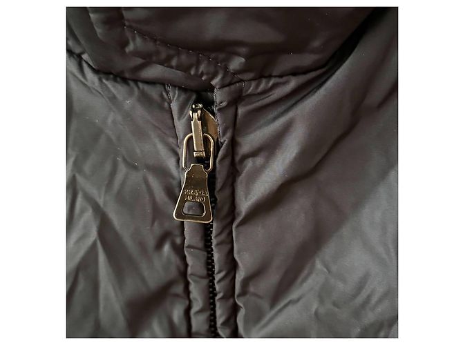 Prada Puffer-Weste für Herren in Navy Blau Dunkelblau - Ansicht 10