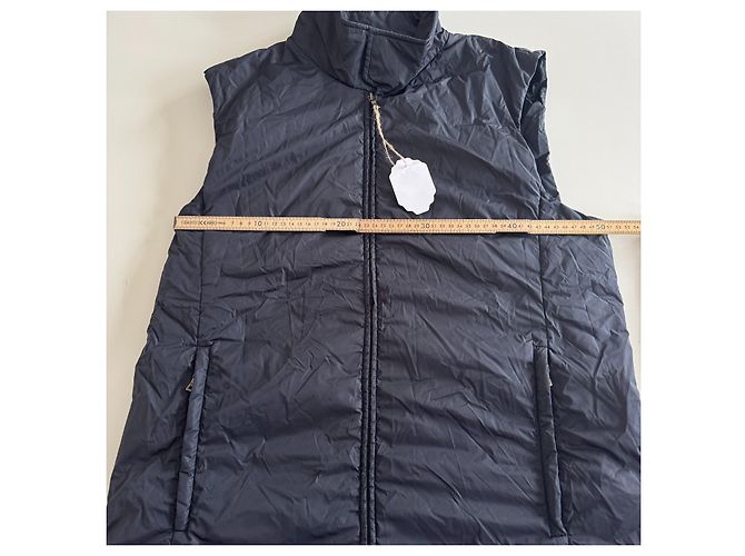 Prada Puffer-Weste für Herren in Navy Blau Dunkelblau - Ansicht 14