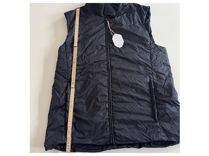 Prada Puffer-Weste für Herren in Navy Blau Dunkelblau - Ansicht 15