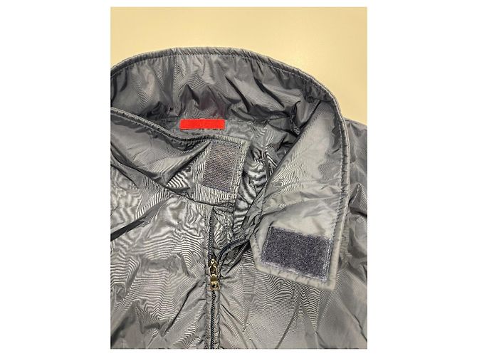 Prada Puffer-Weste für Herren in Navy Blau Dunkelblau - Ansicht 4