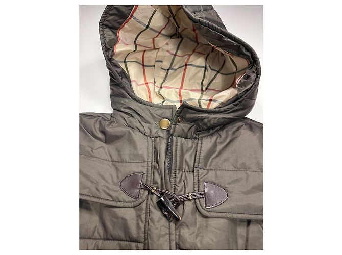 Abrigo Duffle acolchado Burberry Castaño - vista 8