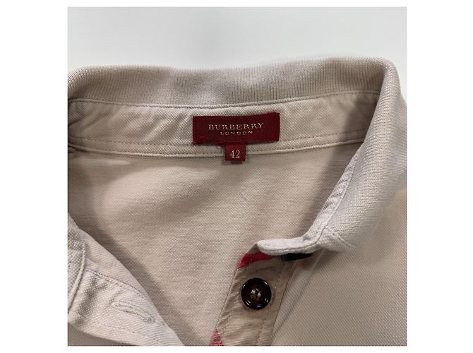 Polo Burberry Beige de Algodón - vista 2