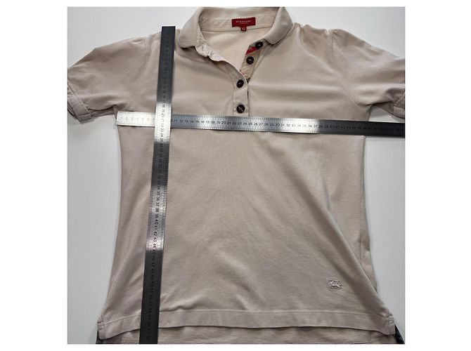 Polo Burberry Beige de Algodón - vista 3