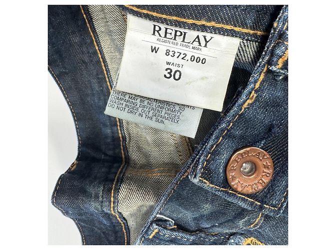 Autre Marque Replay Vaqueros Denim Azul Mujer Talla 30 - vista 5
