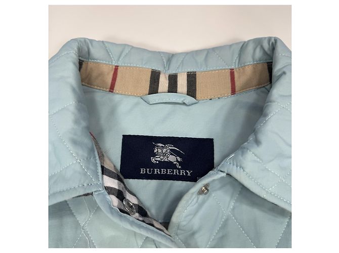 Burberry Steppjacke Hellblau - Ansicht 4
