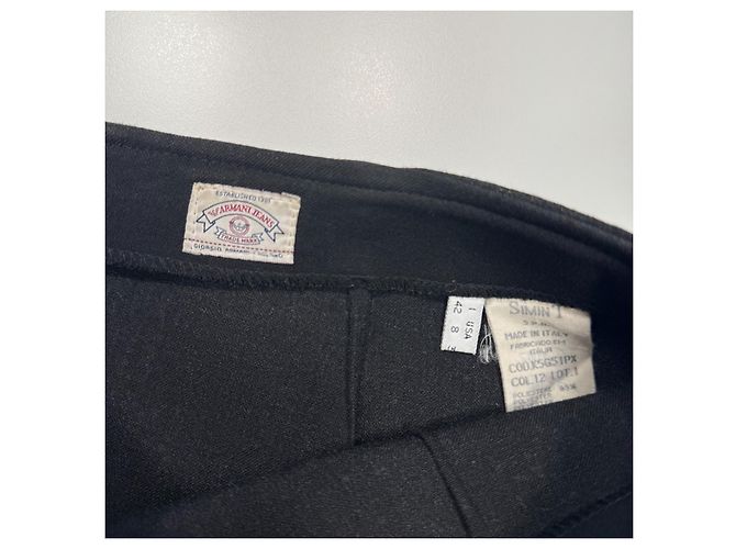 Falda de línea A negra Armani Jeans Negro - vista 2