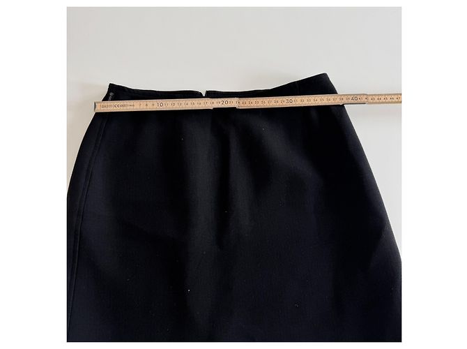 Falda de línea A negra Armani Jeans Negro - vista 6
