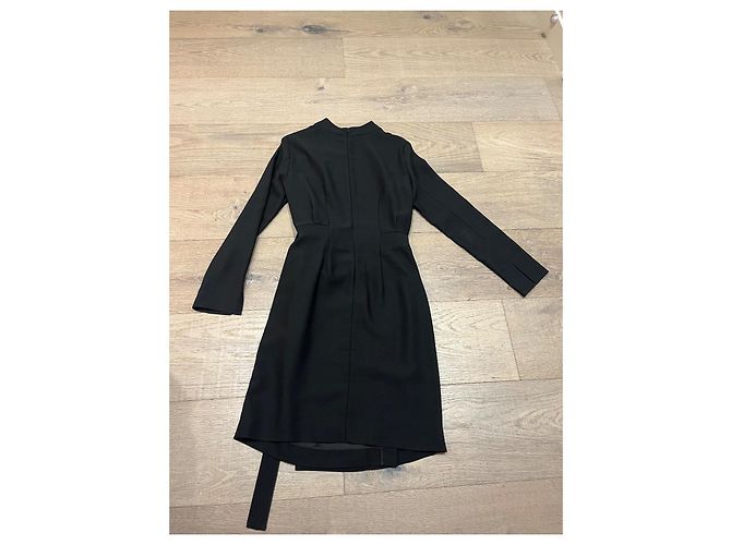 Carven schwarzes asymmetrisches Kleid - Ansicht 11