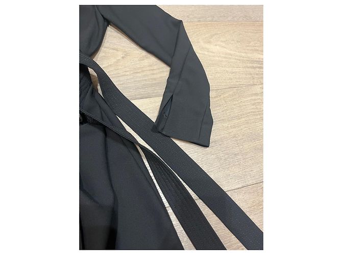 Carven schwarzes asymmetrisches Kleid - Ansicht 12
