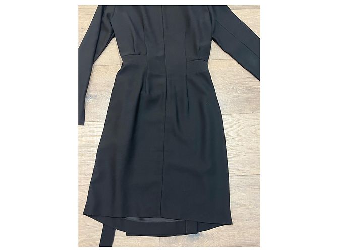 Carven schwarzes asymmetrisches Kleid - Ansicht 16