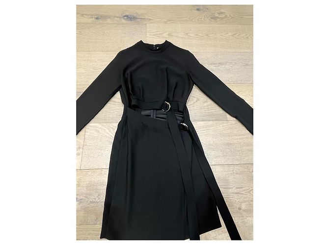 Carven schwarzes asymmetrisches Kleid - Ansicht 2