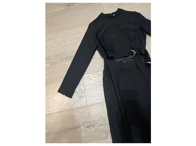 Carven schwarzes asymmetrisches Kleid - Ansicht 3