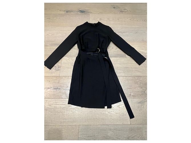Carven schwarzes asymmetrisches Kleid - Ansicht 4