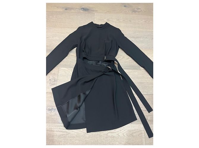 Carven schwarzes asymmetrisches Kleid - Ansicht 7
