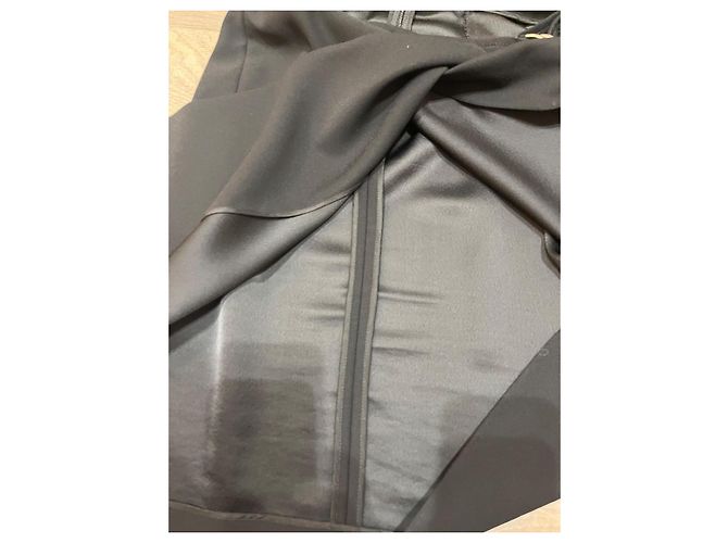 Carven schwarzes asymmetrisches Kleid - Ansicht 8