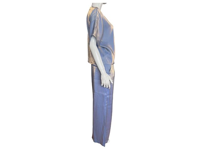 Autre Marque Completo Donna Blu Denim Hunter - vista 3