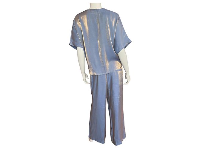 Autre Marque Completo Donna Blu Denim Hunter - vista 4