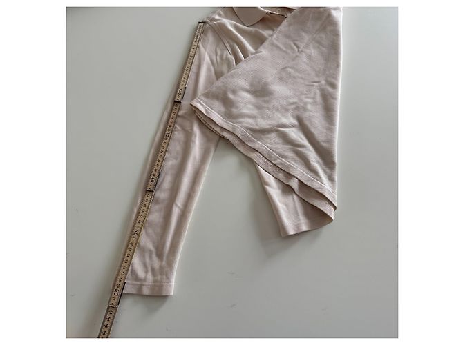 Polo a Maniche Lunghe Burberry Beige - vista 7