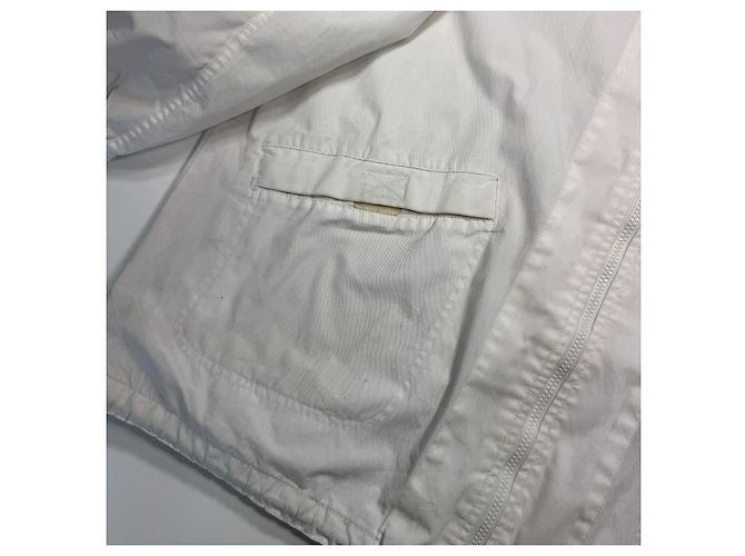 Autre Marque Quiksilver Hawaii Est. 1970 leichte Jacke Weiß - Ansicht 2