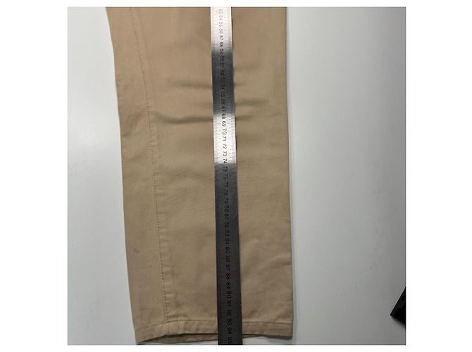 Giorgio Armani Jeans Beige in Cotone - vista 15