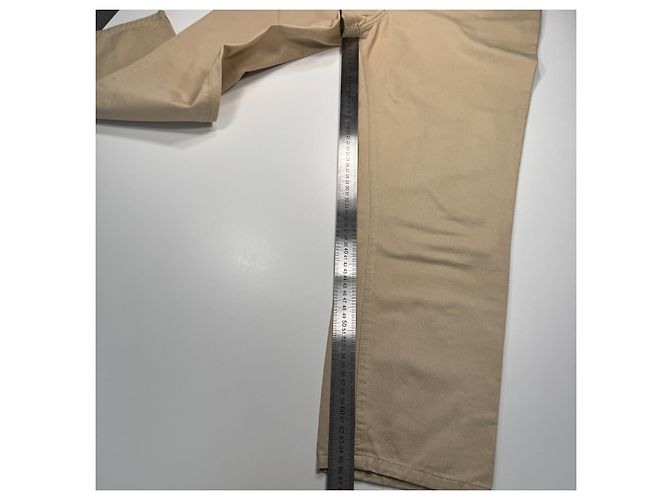 Giorgio Armani Jeans Beige in Cotone - vista 16