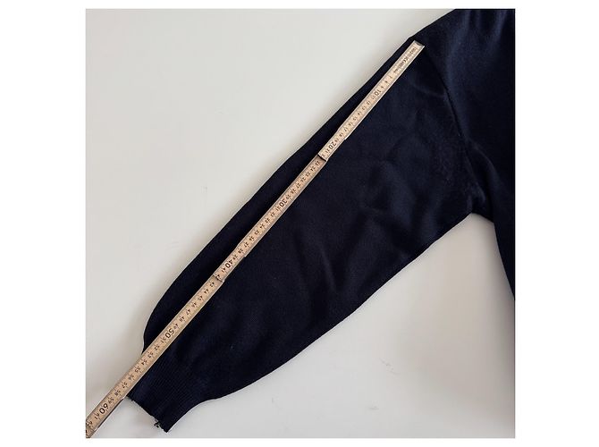 Burberry Strickjacke mit Knöpfen in Navy Blau Dunkelblau - Ansicht 10