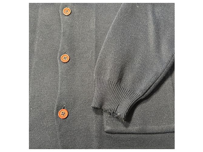 Burberry Strickjacke mit Knöpfen in Navy Blau Dunkelblau - Ansicht 3