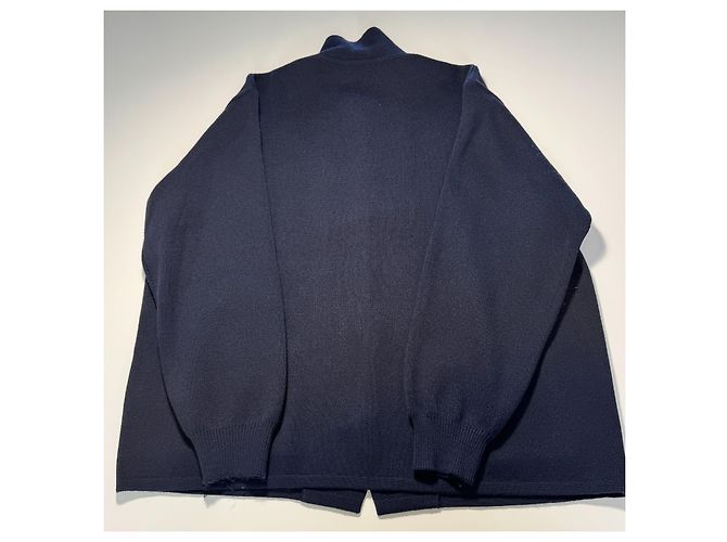 Burberry Strickjacke mit Knöpfen in Navy Blau Dunkelblau - Ansicht 8