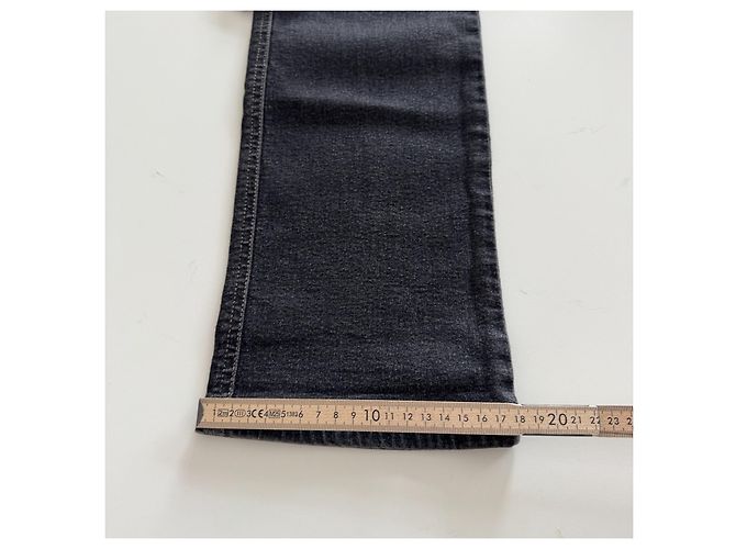 Vaqueros de denim Armani Jeans para mujer, lavado oscuro Gris antracita - vista 11