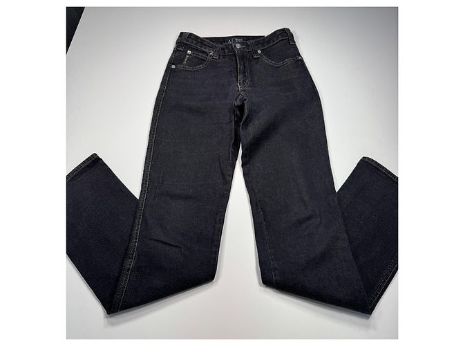 Vaqueros de denim Armani Jeans para mujer, lavado oscuro Gris antracita - vista 3