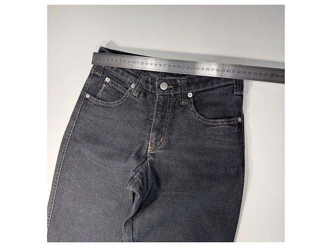 Vaqueros de denim Armani Jeans para mujer, lavado oscuro Gris antracita - vista 6
