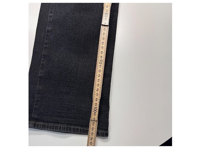 Vaqueros de denim Armani Jeans para mujer, lavado oscuro Gris antracita - vista 9
