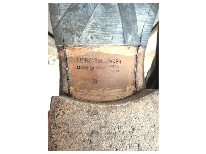 Botas de cuero Fiorentini+Baker Castaño - vista 7