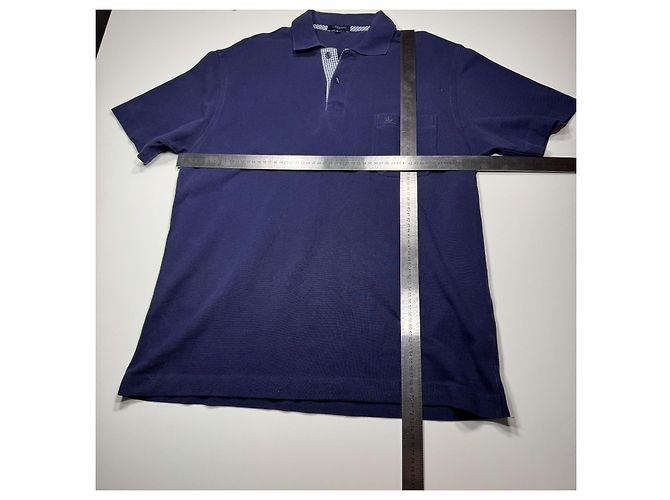 Polo Burberry London da uomo blu navy - vista 7