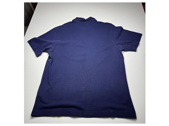 Polo Burberry London da uomo blu navy - vista 8